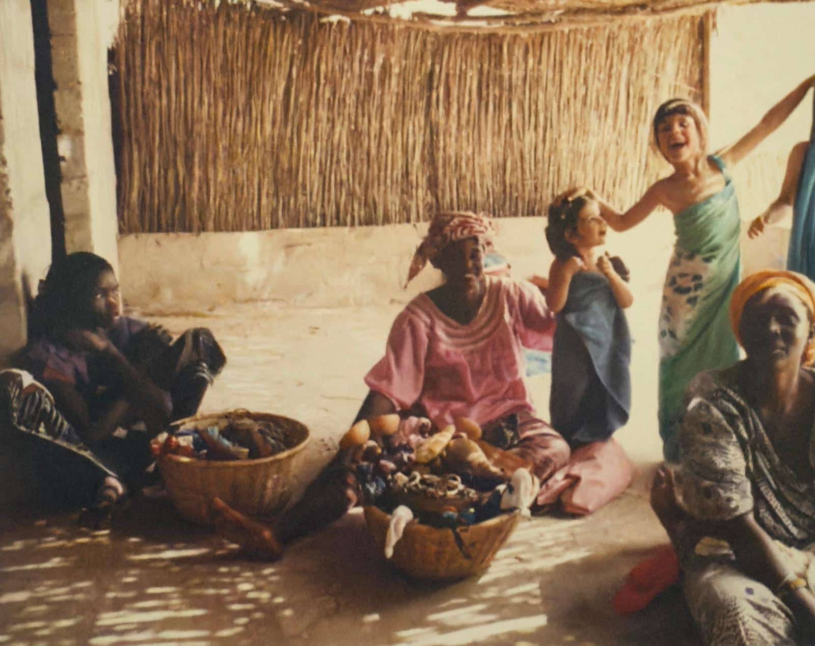 Marie-Léa enfant au Sénégal