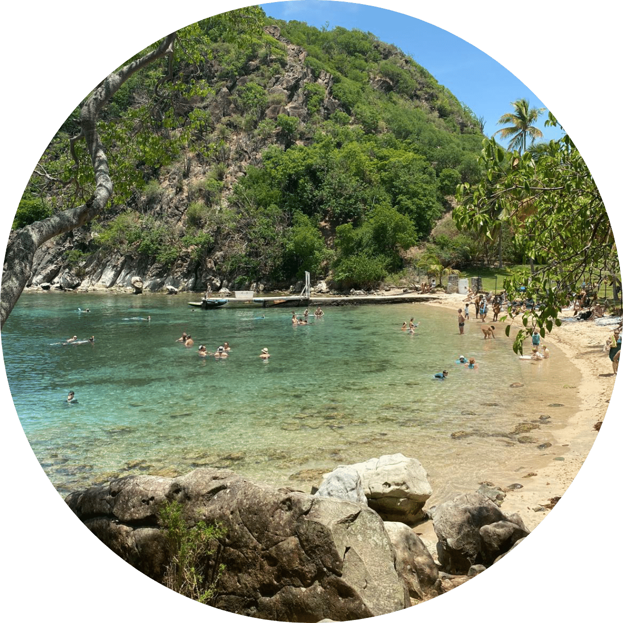 Photo d'une plage de Corse - échappée belle