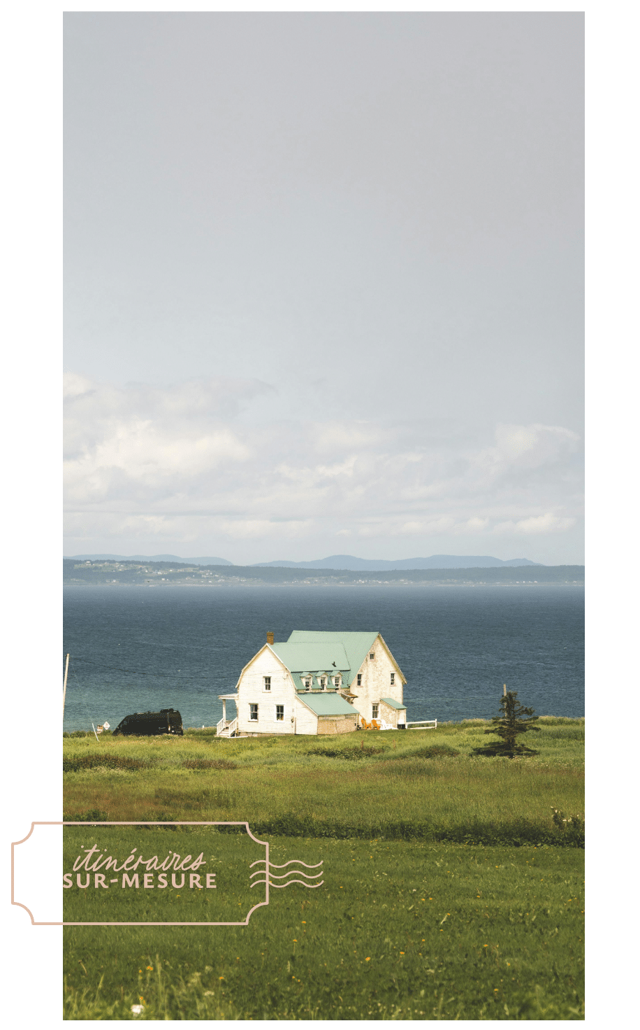 Maison en pleine campagne devant la mer - voyages sur-mesure