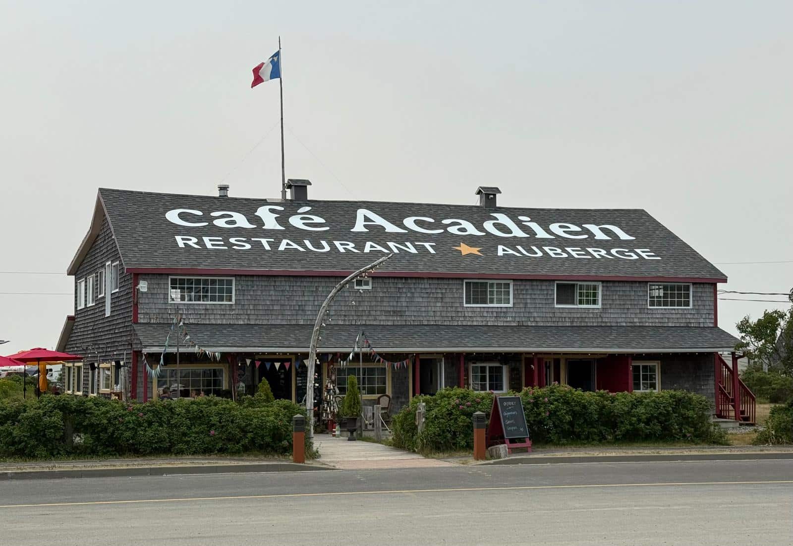 Le Café Acadien à Bonaventure en Gaspésie