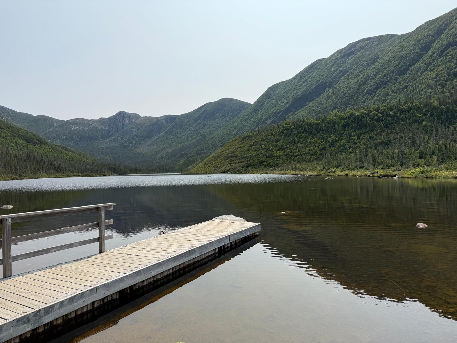 Lac-aux-americains et son cirque glaciaire dans le parc de la Gaspésie