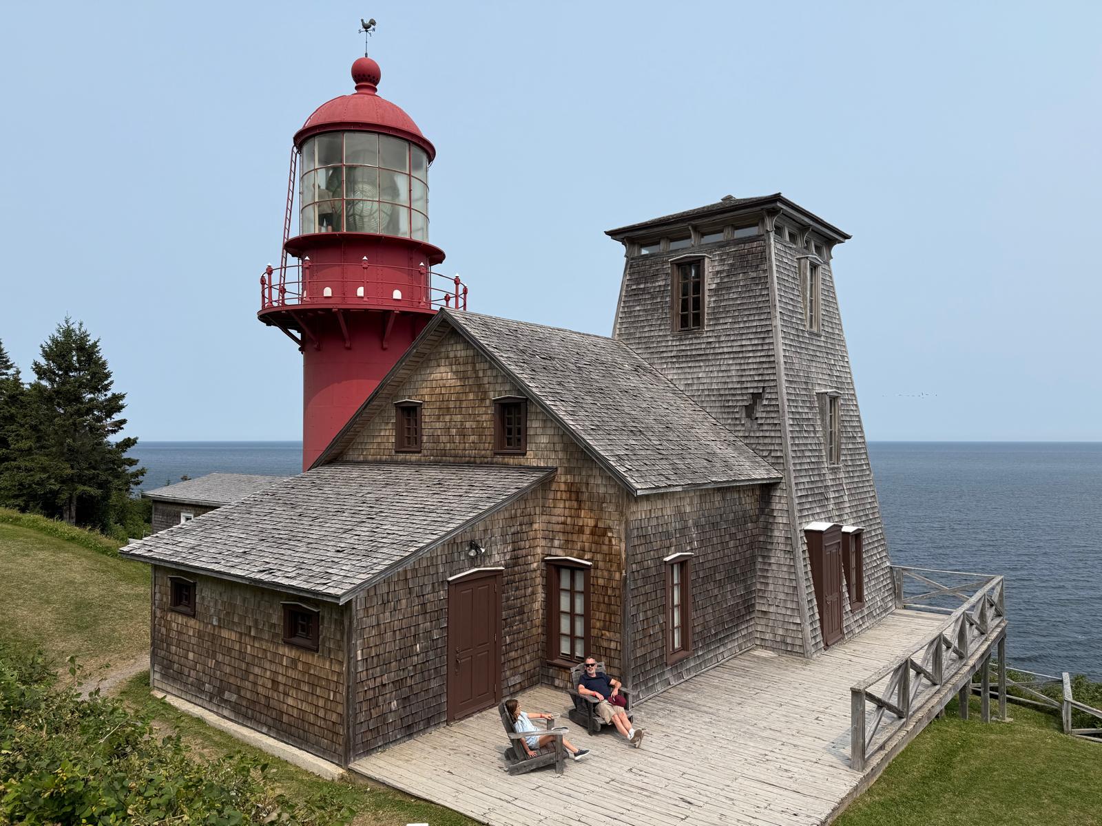 Phare de-Pointe-à-la-Renommée en Gaspésie