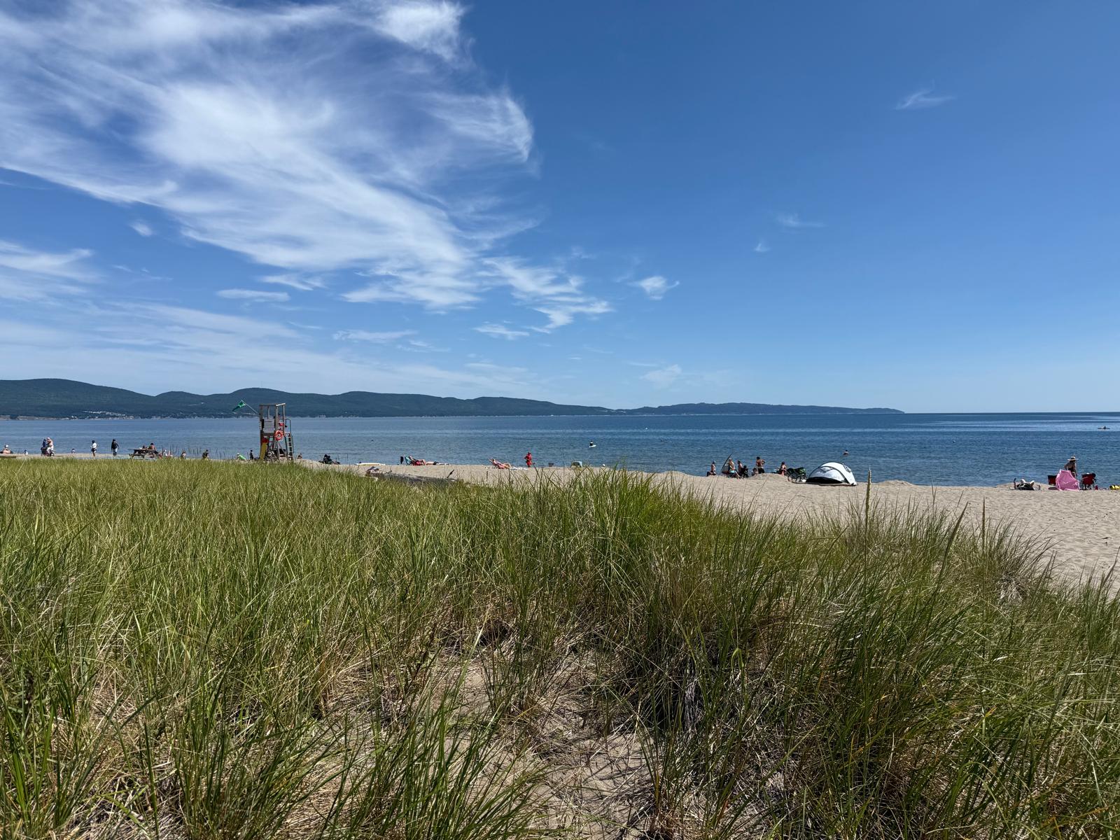 La jolie plage Haldimand à Gaspé en Gaspésie