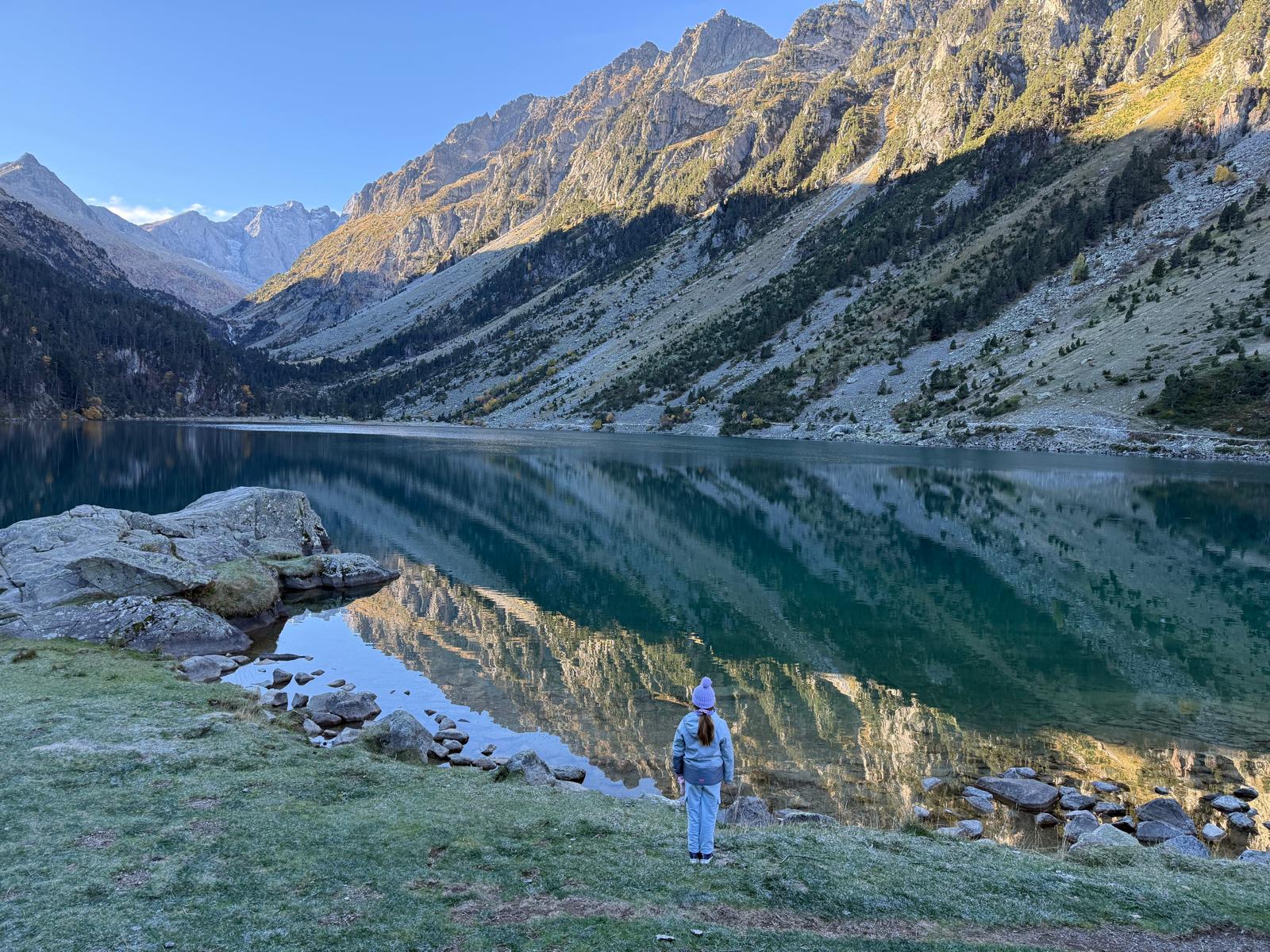 Lac de Gaube dans le Parc national des Pyrénées